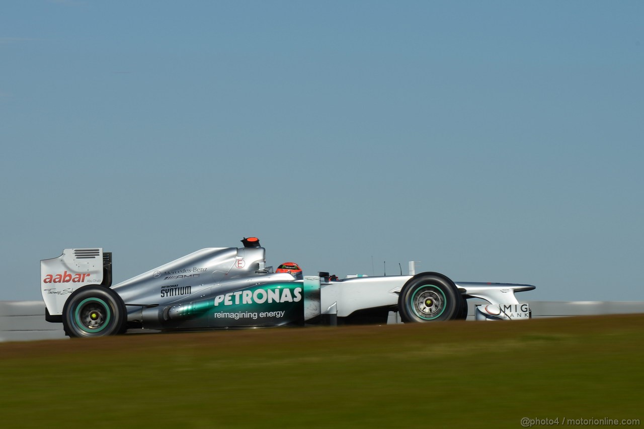 GP USA, 18.11.2012 - Gara, Michael Schumacher (GER) Mercedes AMG F1 W03