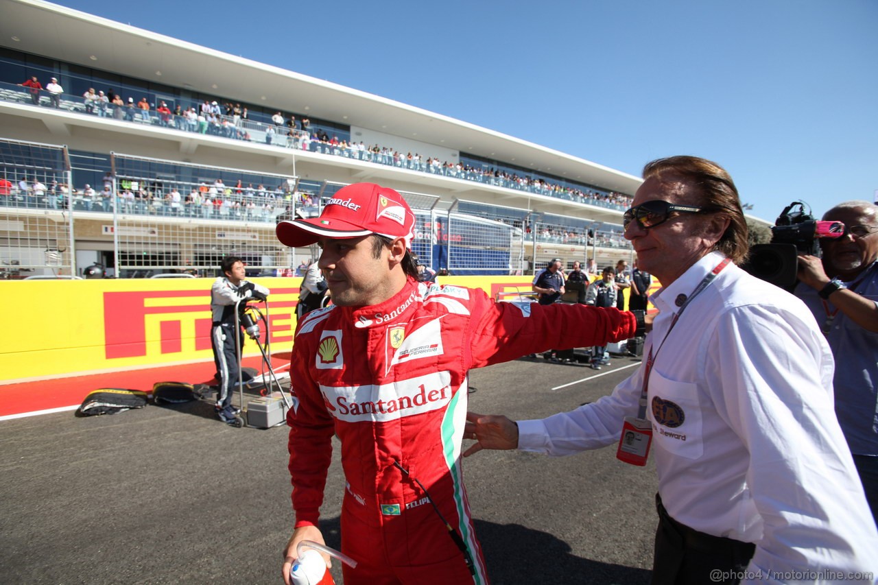 GP USA, 18.11.2012 - Gara, Felipe Massa (BRA) Ferrari F2012