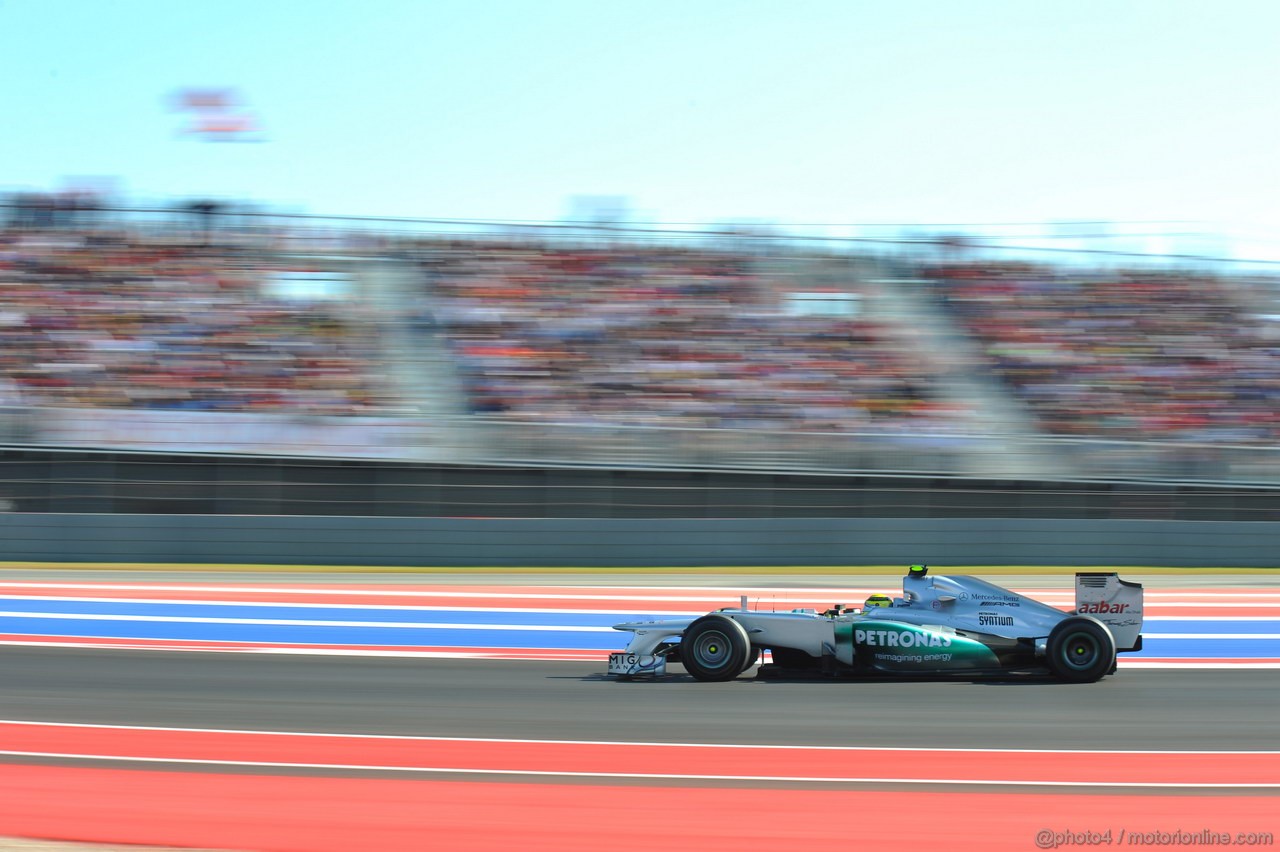 GP USA, 18.11.2012 - Gara, Nico Rosberg (GER) Mercedes AMG F1 W03