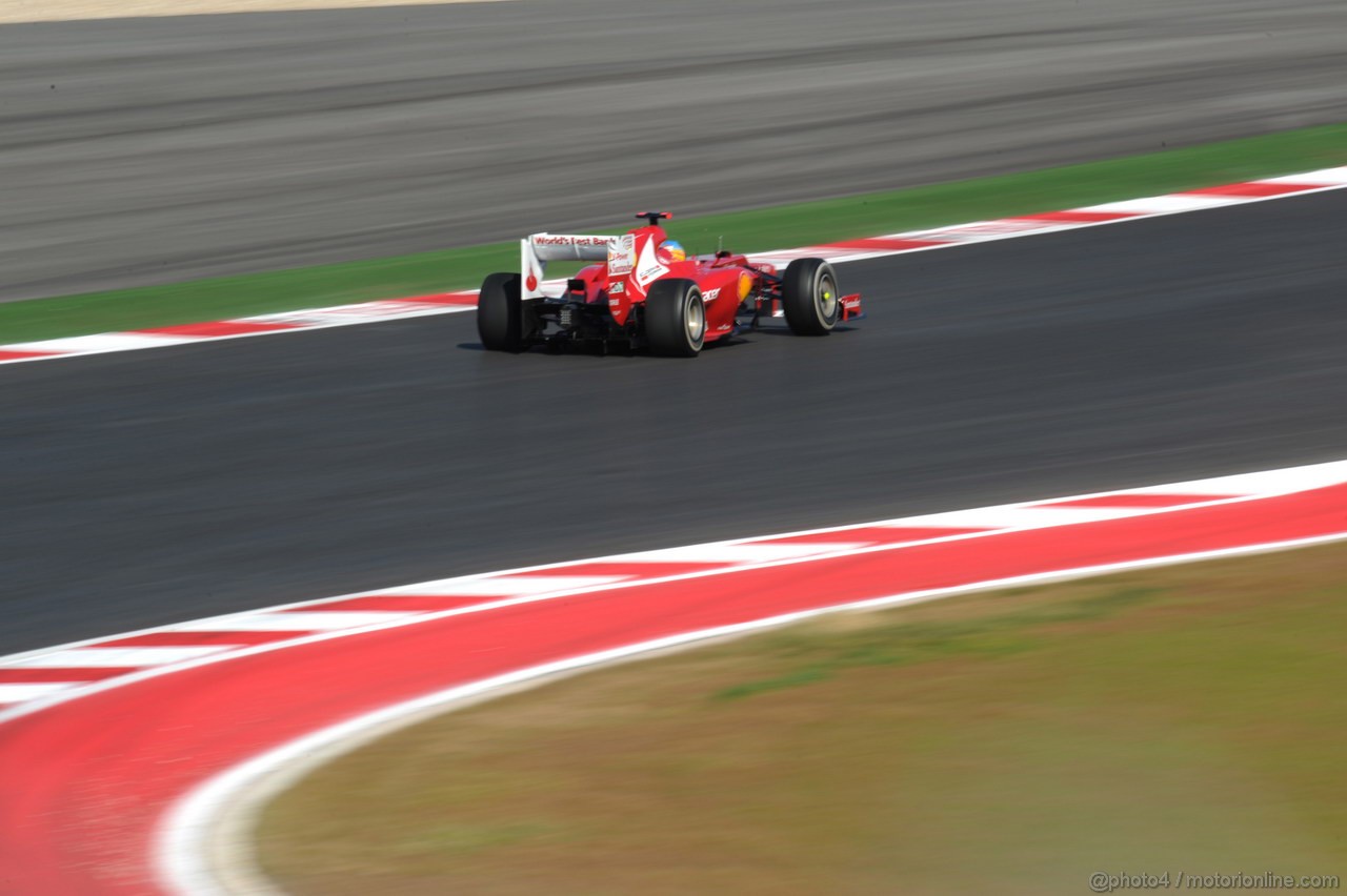 GP USA, 18.11.2012 - Gara, Fernando Alonso (ESP) Ferrari F2012