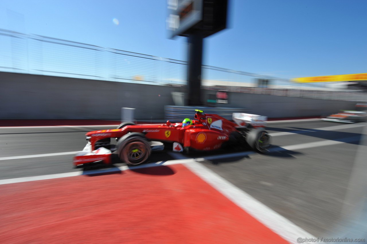 GP USA, 18.11.2012 - Gara, Felipe Massa (BRA) Ferrari F2012