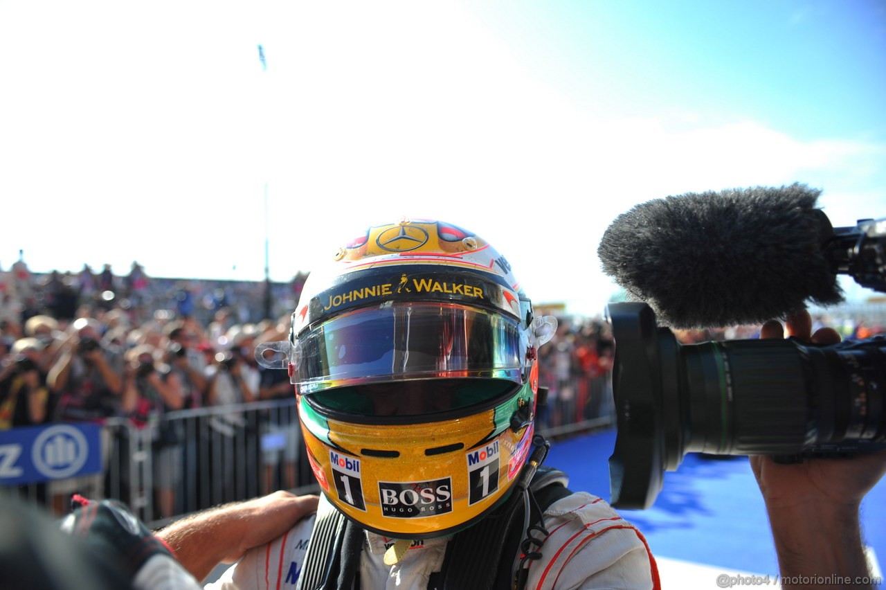 GP USA, 18.11.2012 - Gara, Lewis Hamilton (GBR) McLaren Mercedes MP4-27