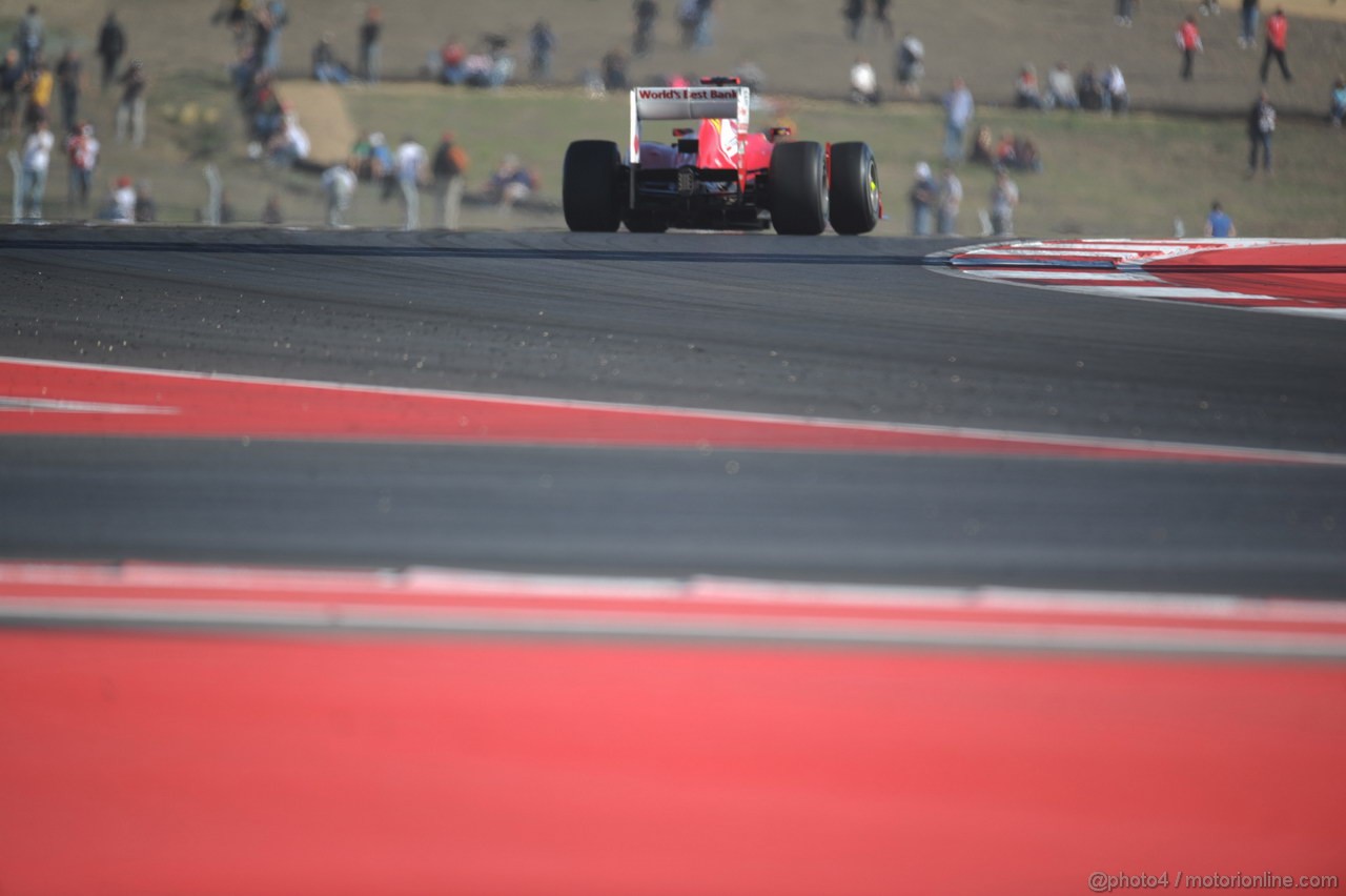 GP USA, 18.11.2012 - Gara, Fernando Alonso (ESP) Ferrari F2012