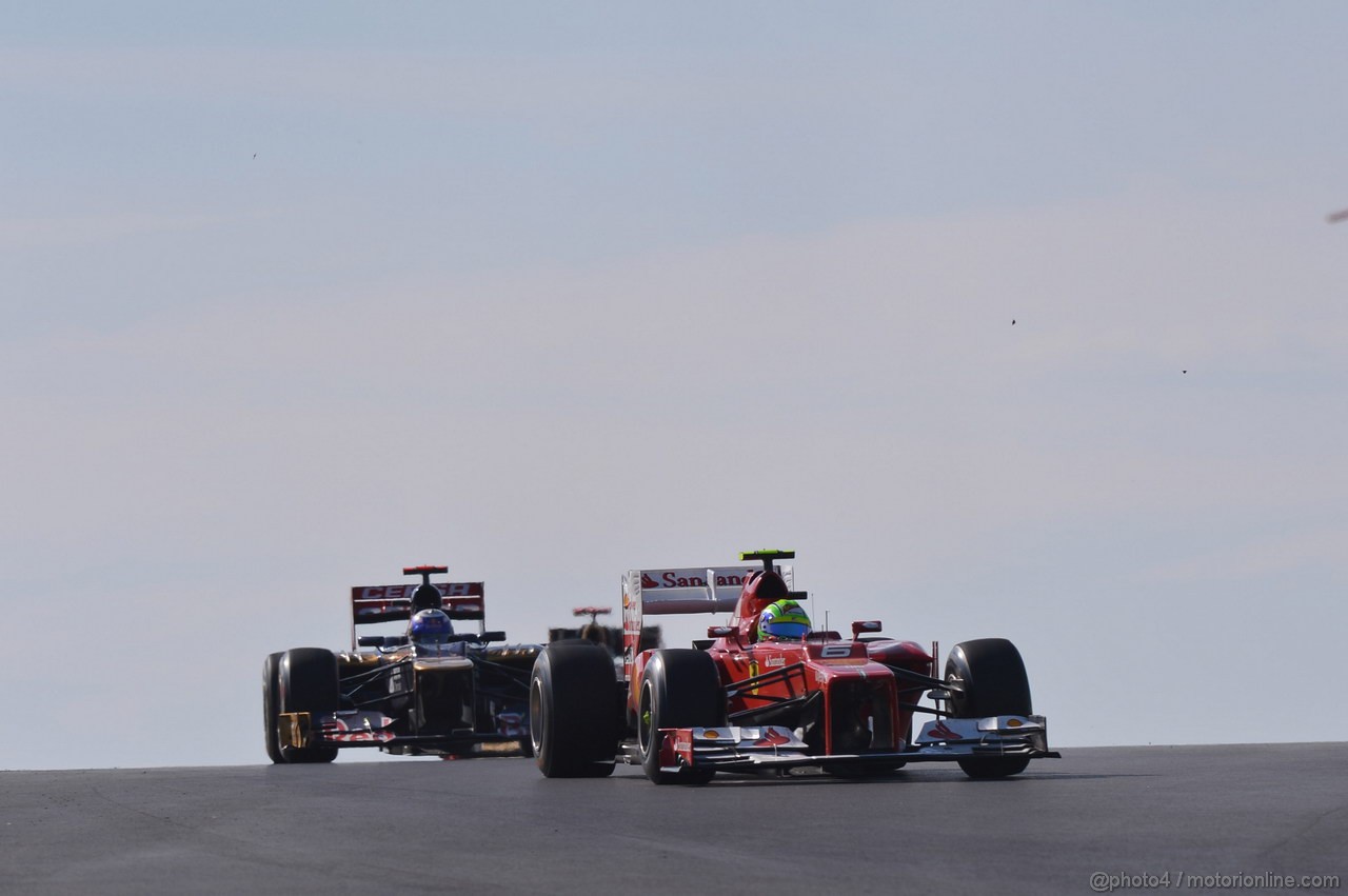 GP USA, 18.11.2012 - Gara, Felipe Massa (BRA) Ferrari F2012