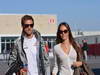 GP USA, 18.11.2012 - Jenson Button (GBR) McLaren Mercedes MP4-27 e Jessica Michibata (JPN) girlfriend of Jenson Button (GBR)