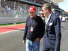 GP USA, 18.11.2012 - Gara, Niki Lauda (AUT) with Lapo Elkann (ITA)