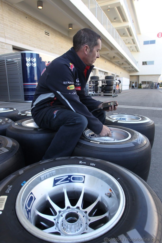 GP USA, 15.11.2012 - Pirelli Tyres