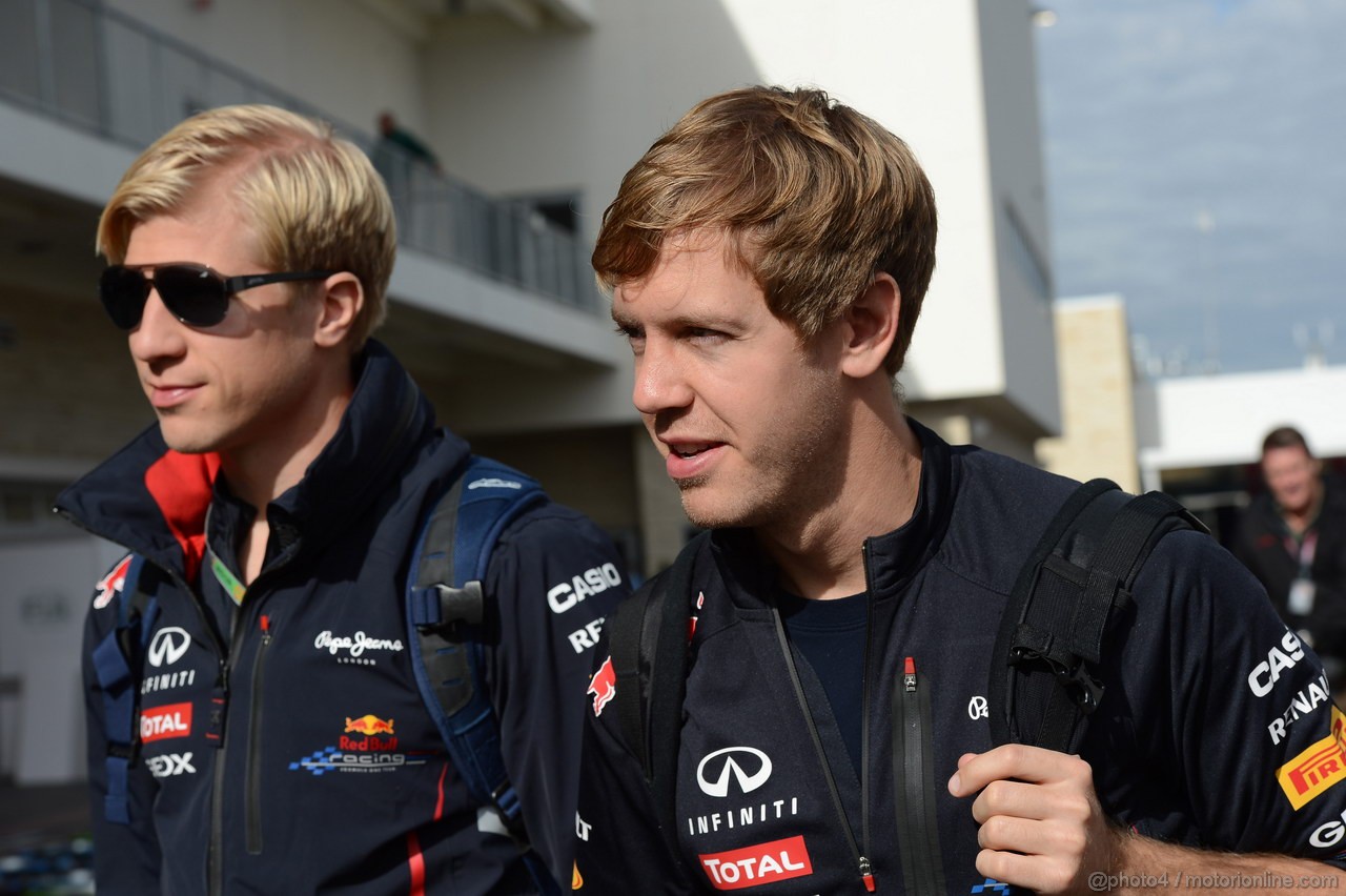 GP USA, 15.11.2012 - Sebastian Vettel (GER) Red Bull Racing RB8