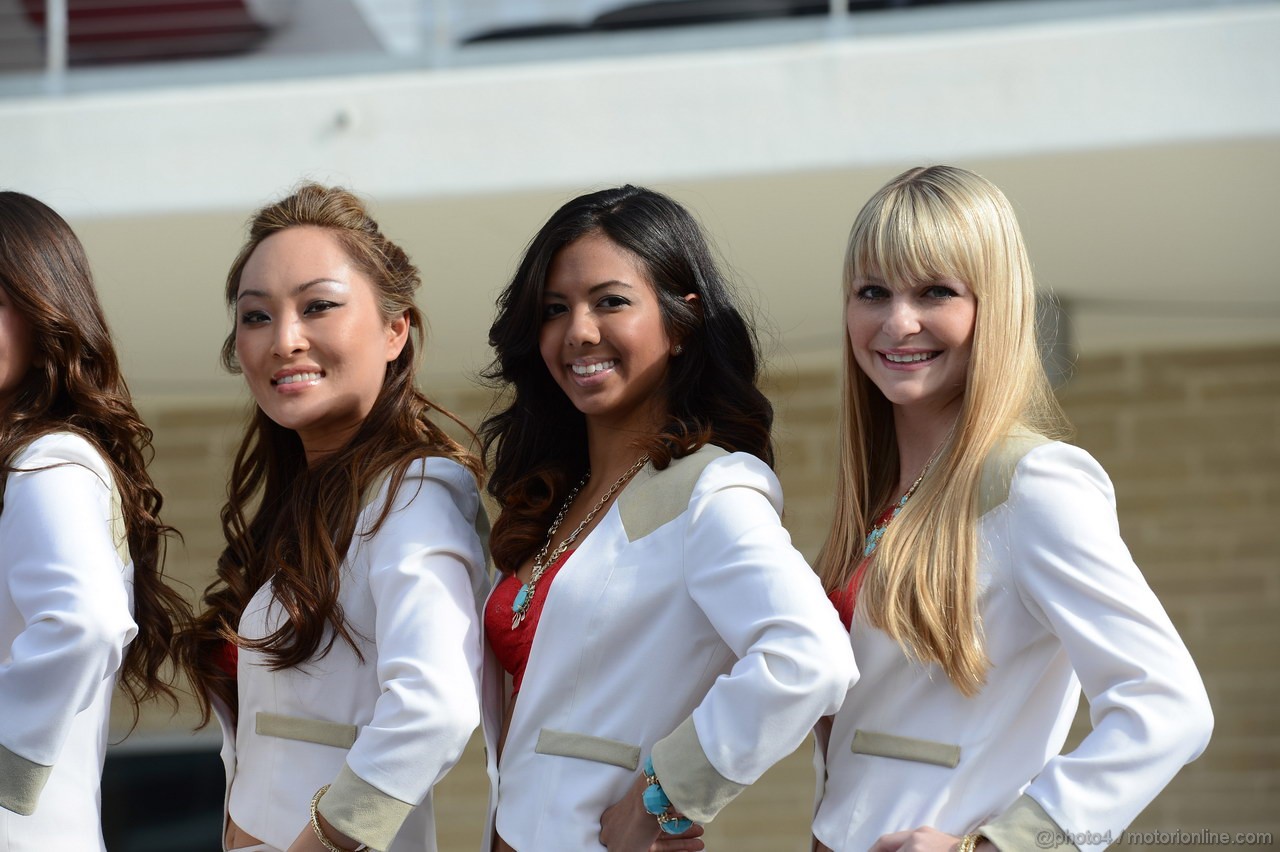 GP USA, 15.11.2012 - Ragazzas in the paddock