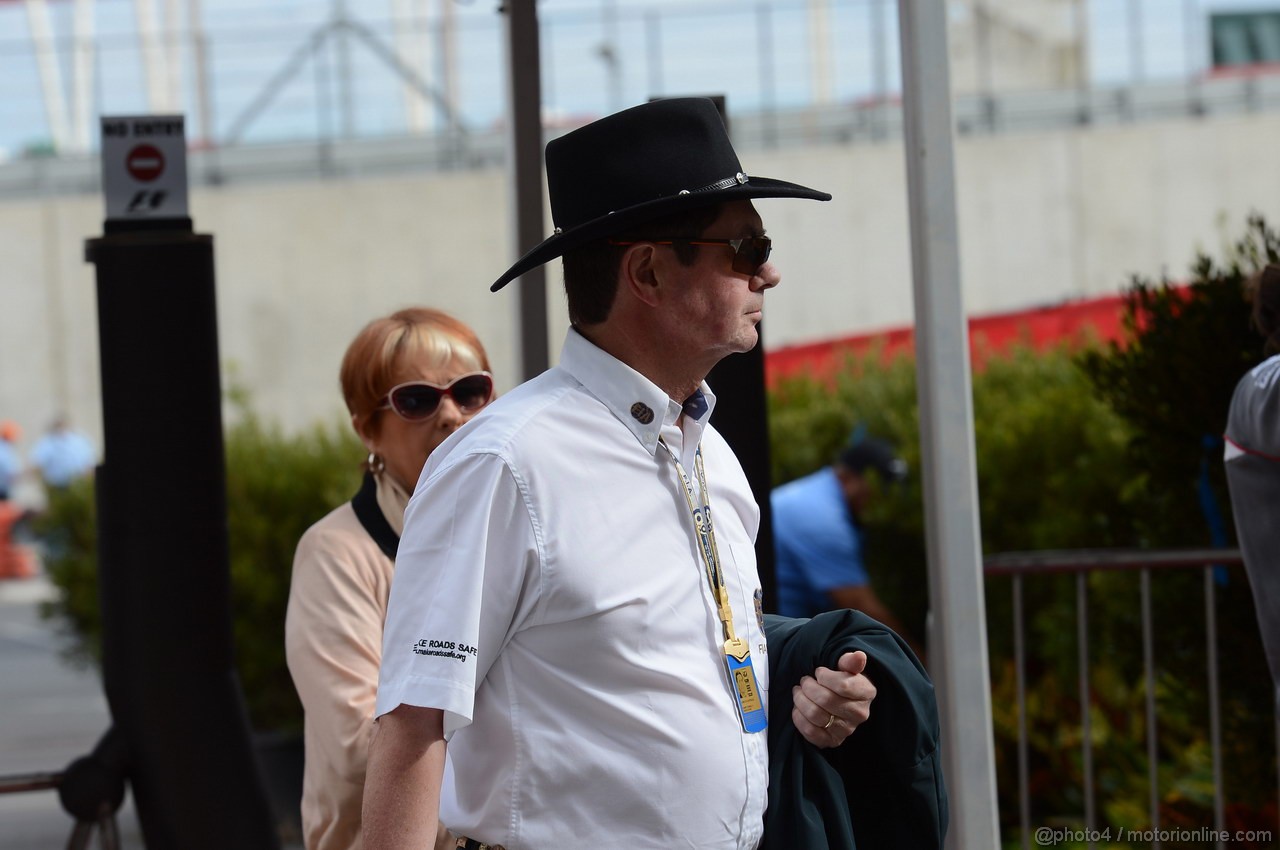 GP USA, 15.11.2012 - Gary Connelly, vice-president of FIA Institute