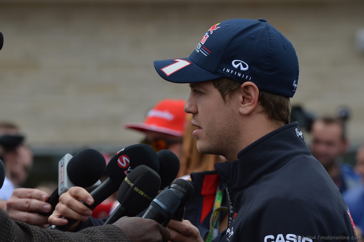 GP USA, 15.11.2012 - Sebastian Vettel (GER) Red Bull Racing RB8