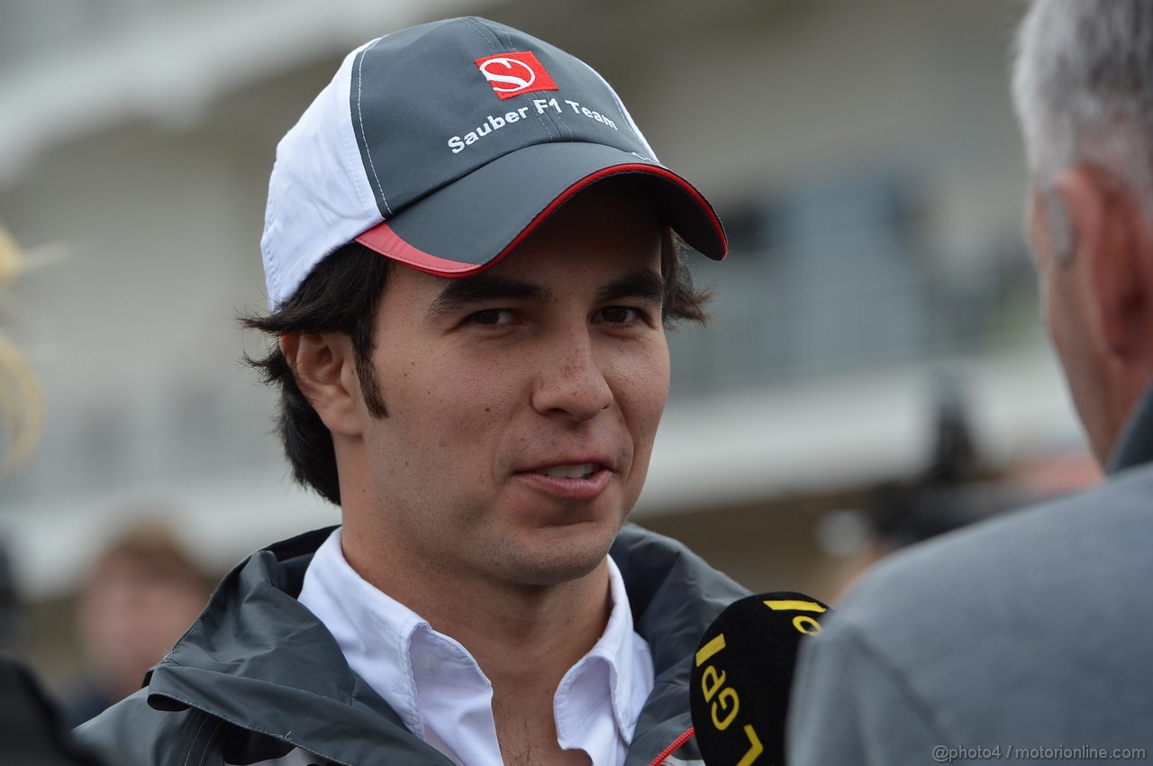 GP USA, 15.11.2012 - Sergio Prez (MEX) Sauber F1 Team C31