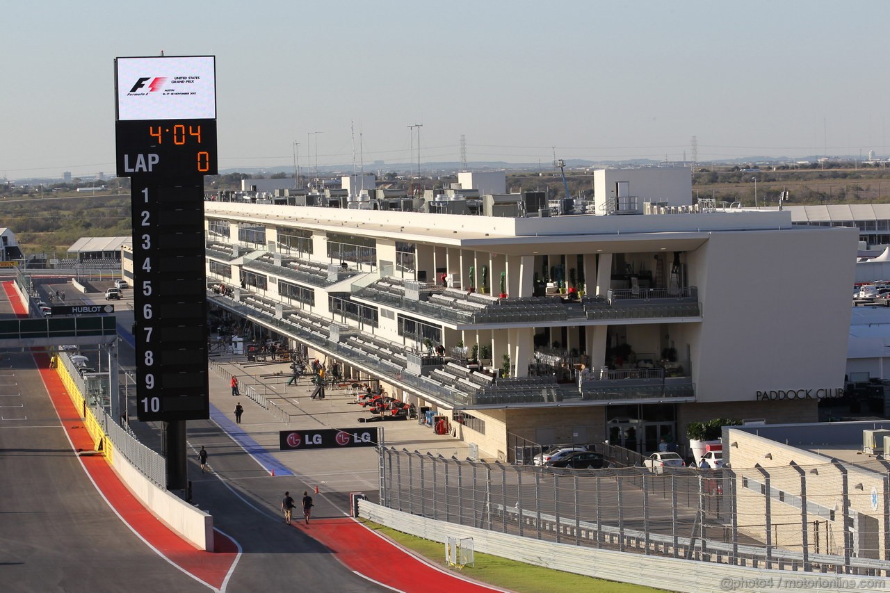GP USA, 15.11.2012 -  Pictures of Austin's Circuit of Americas