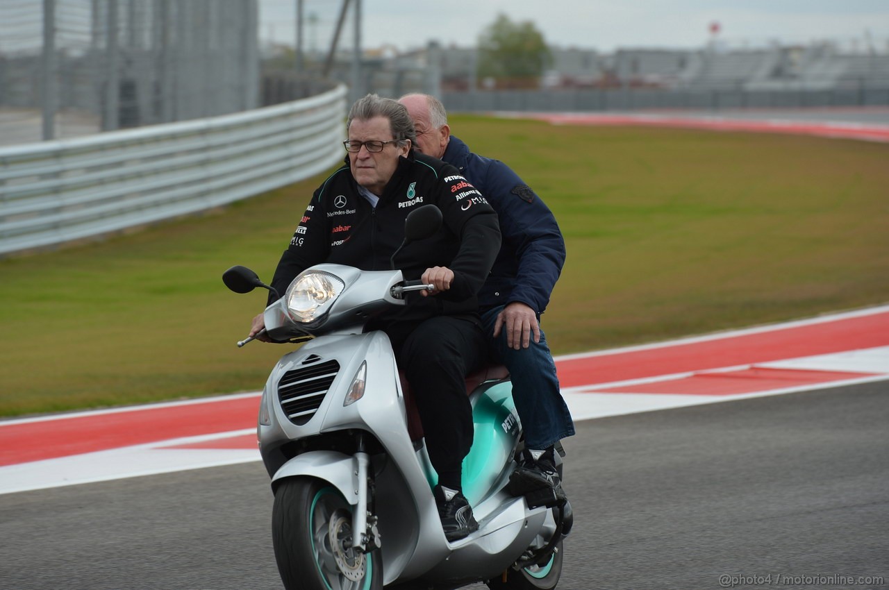 GP USA, 15.11.2012 -  Norbert Haug (GER), Mercedes Motorsport chief