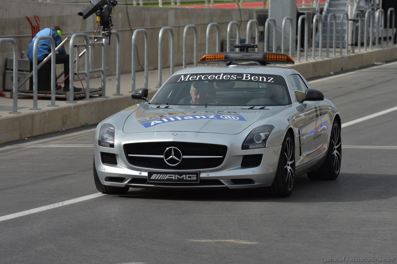 GP USA, 15.11.2012 - Mercedes Saferty Car