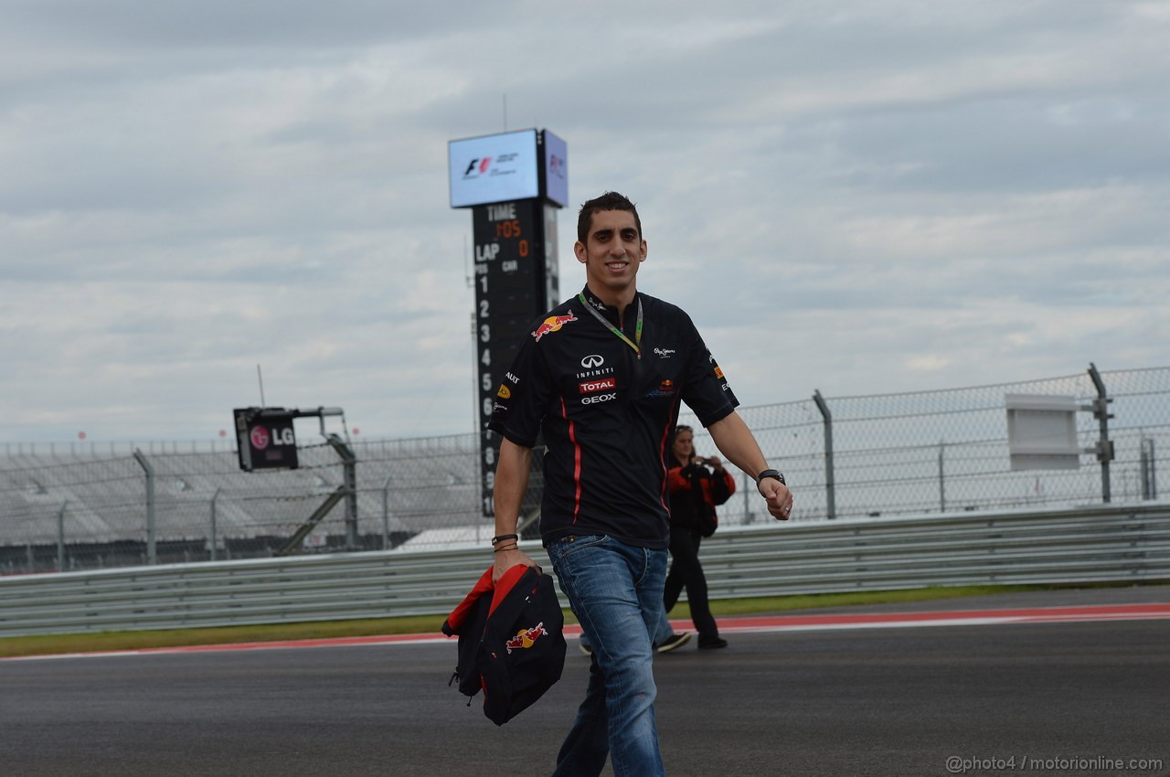 GP USA, 15.11.2012 - Sebastien Buemi (FRA) Redbull 3rd Driver