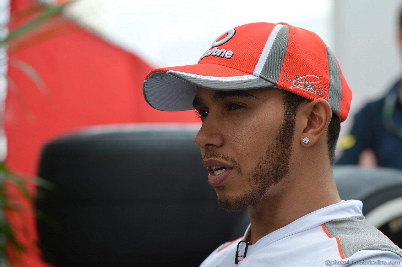 GP USA, 15.11.2012 - Lewis Hamilton (GBR) McLaren Mercedes MP4-27