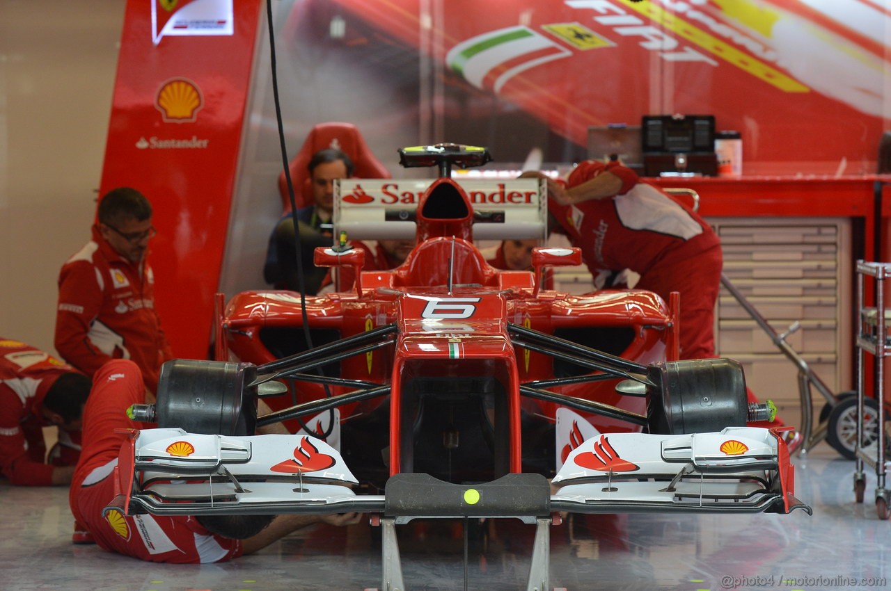 GP USA, 15.11.2012 - Felipe Massa (BRA) Ferrari F2012 car