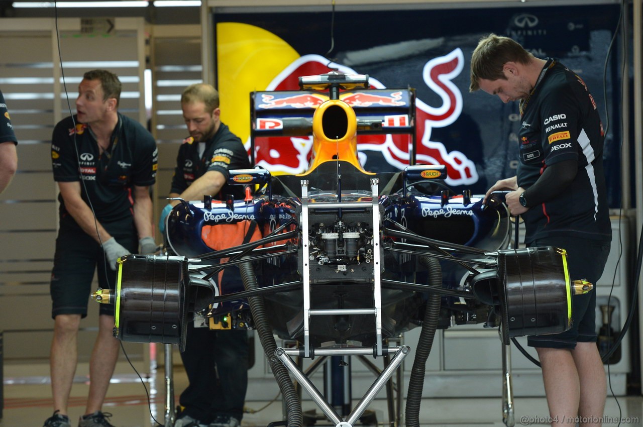 GP USA, 15.11.2012 - Sebastian Vettel (GER) Red Bull Racing RB8 car