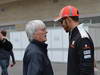 GP USA, 15.11.2012 - Bernie Ecclestone (GBR), President e CEO of Formula One Management with Lewis Hamilton (GBR) McLaren Mercedes MP4-27
