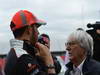 GP USA, 15.11.2012 -  Bernie Ecclestone (GBR), President e CEO of Formula One Management with Lewis Hamilton (GBR) McLaren Mercedes MP4-27