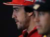 GP USA, 15.11.2012 - Press Conference: Fernando Alonso (ESP) Ferrari F2012 with Sebastian Vettel (GER) Red Bull Racing RB8