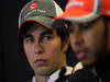 GP USA, 15.11.2012 - Press Conference: Sergio Prez (MEX) Sauber F1 Team C31 e Lewis Hamilton (GBR) McLaren Mercedes MP4-27