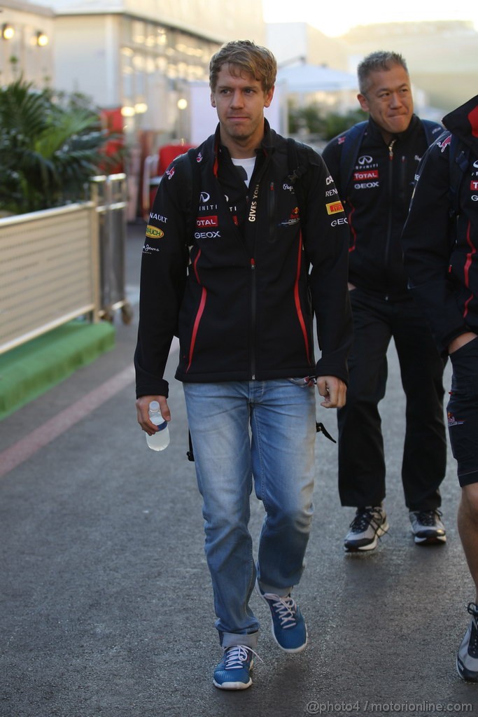 GP USA, 17.11.2012 - Sebastian Vettel (GER) Red Bull Racing RB8
