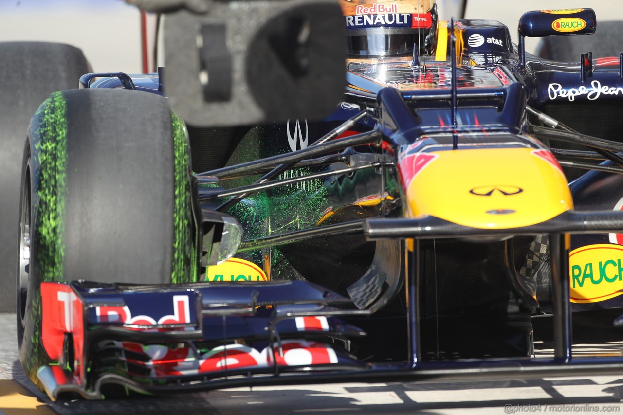 GP USA, 17.11.2012 - Prove Libere 3, Sebastian Vettel (GER) Red Bull Racing RB8