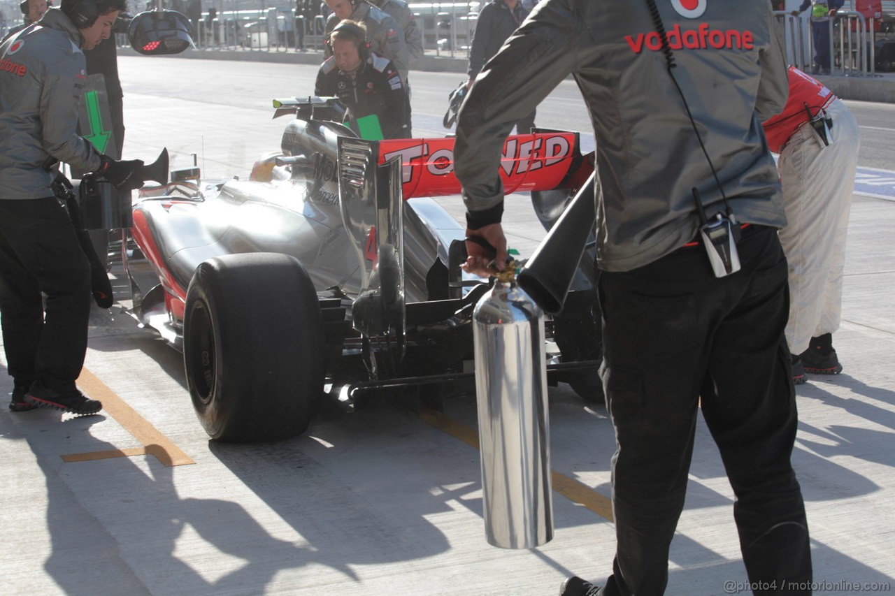 GP USA, 17.11.2012 - Prove Libere 3, Lewis Hamilton (GBR) McLaren Mercedes MP4-27