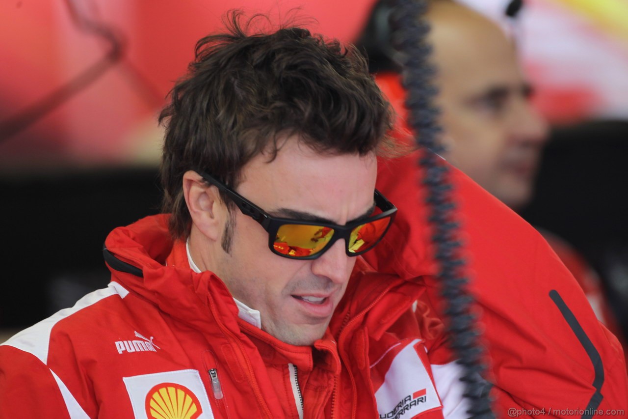 GP USA, 17.11.2012 - Prove Libere 3, Fernando Alonso (ESP) Ferrari F2012