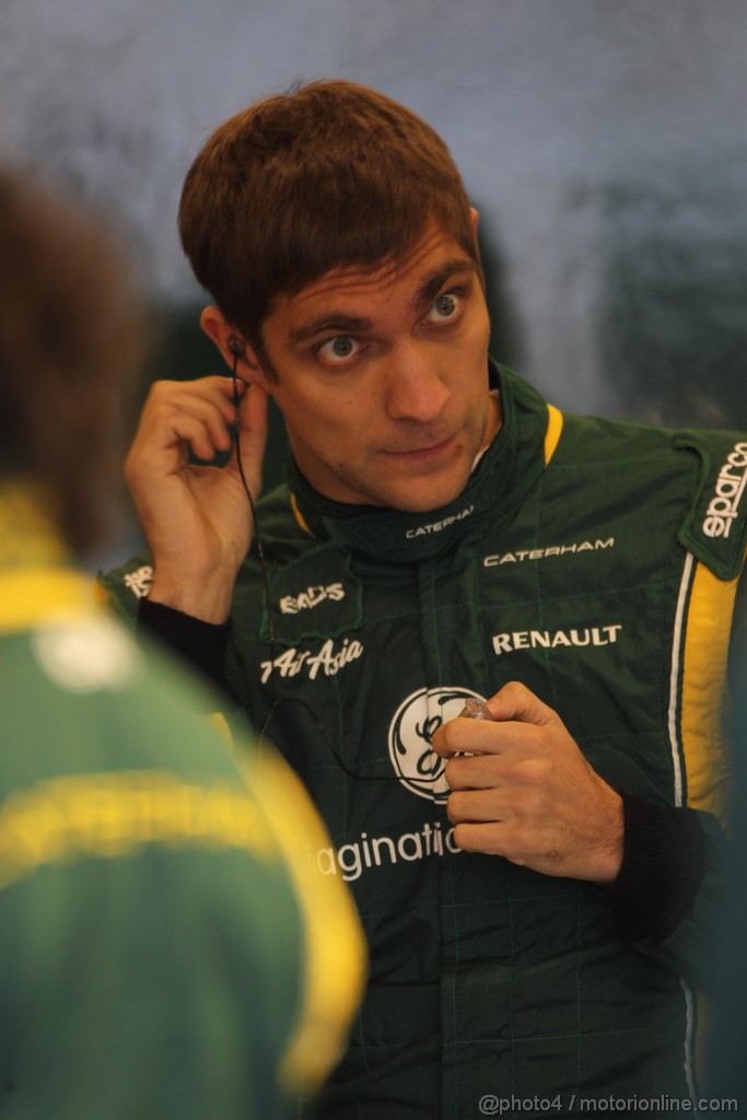 GP USA, 17.11.2012 - Prove Libere 3, Vitaly Petrov (RUS) Caterham F1 Team CT01 