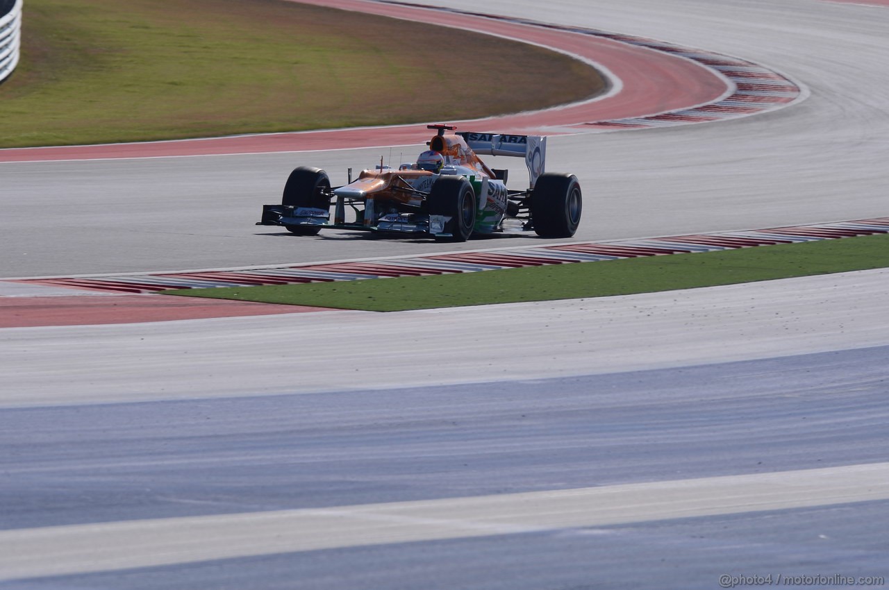 GP USA, 17.11.2012 - Prove Libere 3, Vitaly Petrov (RUS) Caterham F1 Team CT01