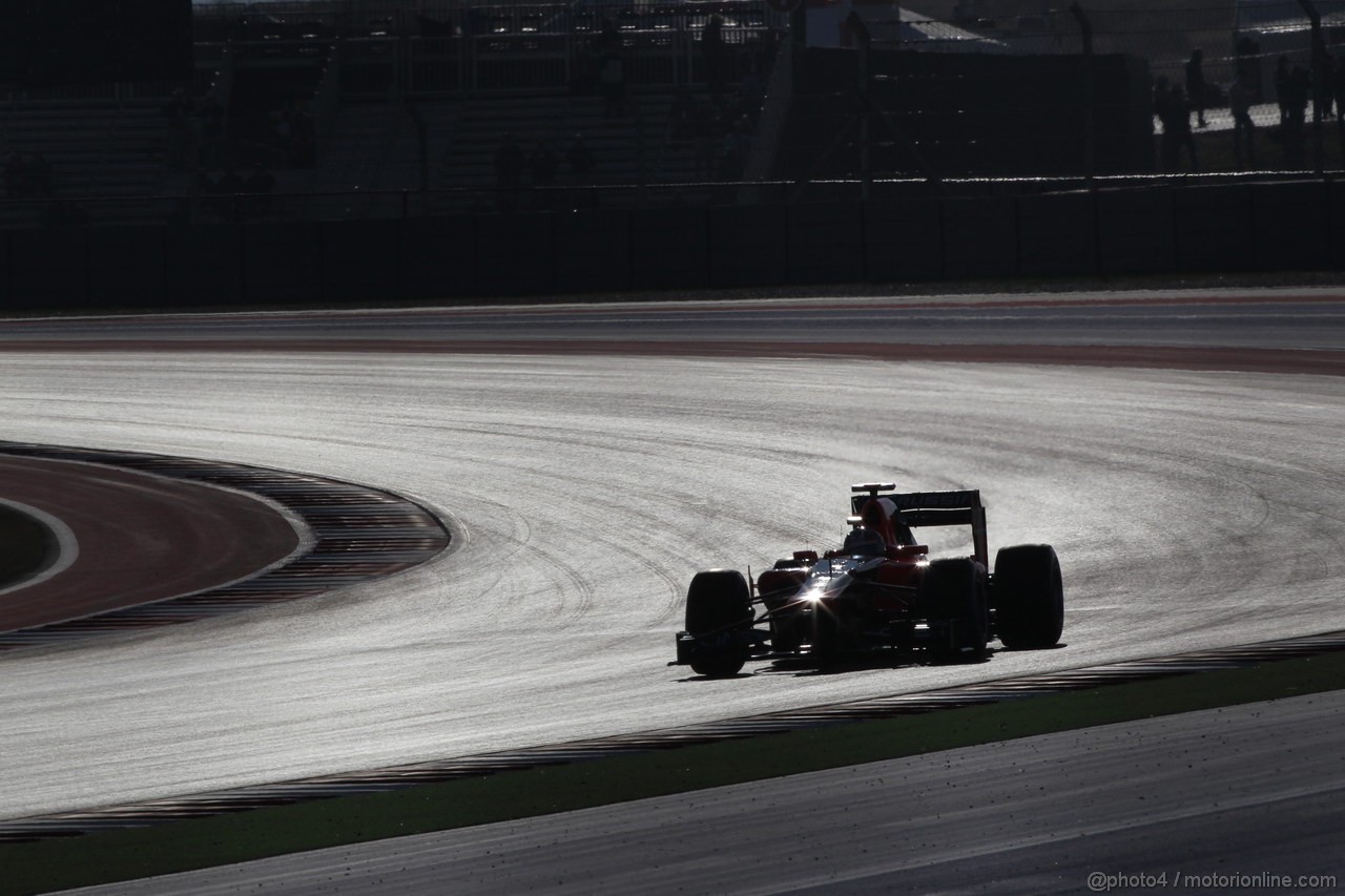 GP USA, 17.11.2012 - Prove Libere 3, Timo Glock (GER) Marussia F1 Team MR01