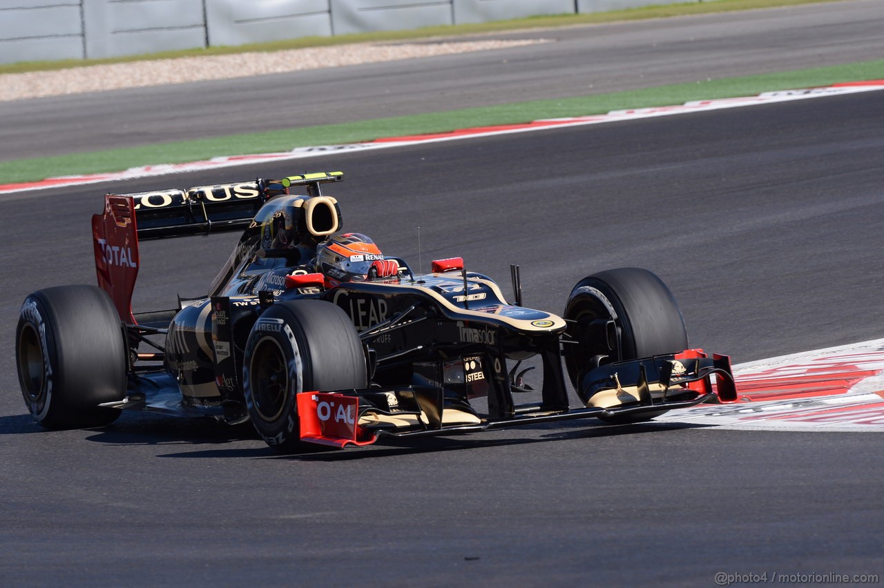 GP USA, 17.11.2012 - Qualifiche, Romain Grosjean (FRA) Lotus F1 Team E20