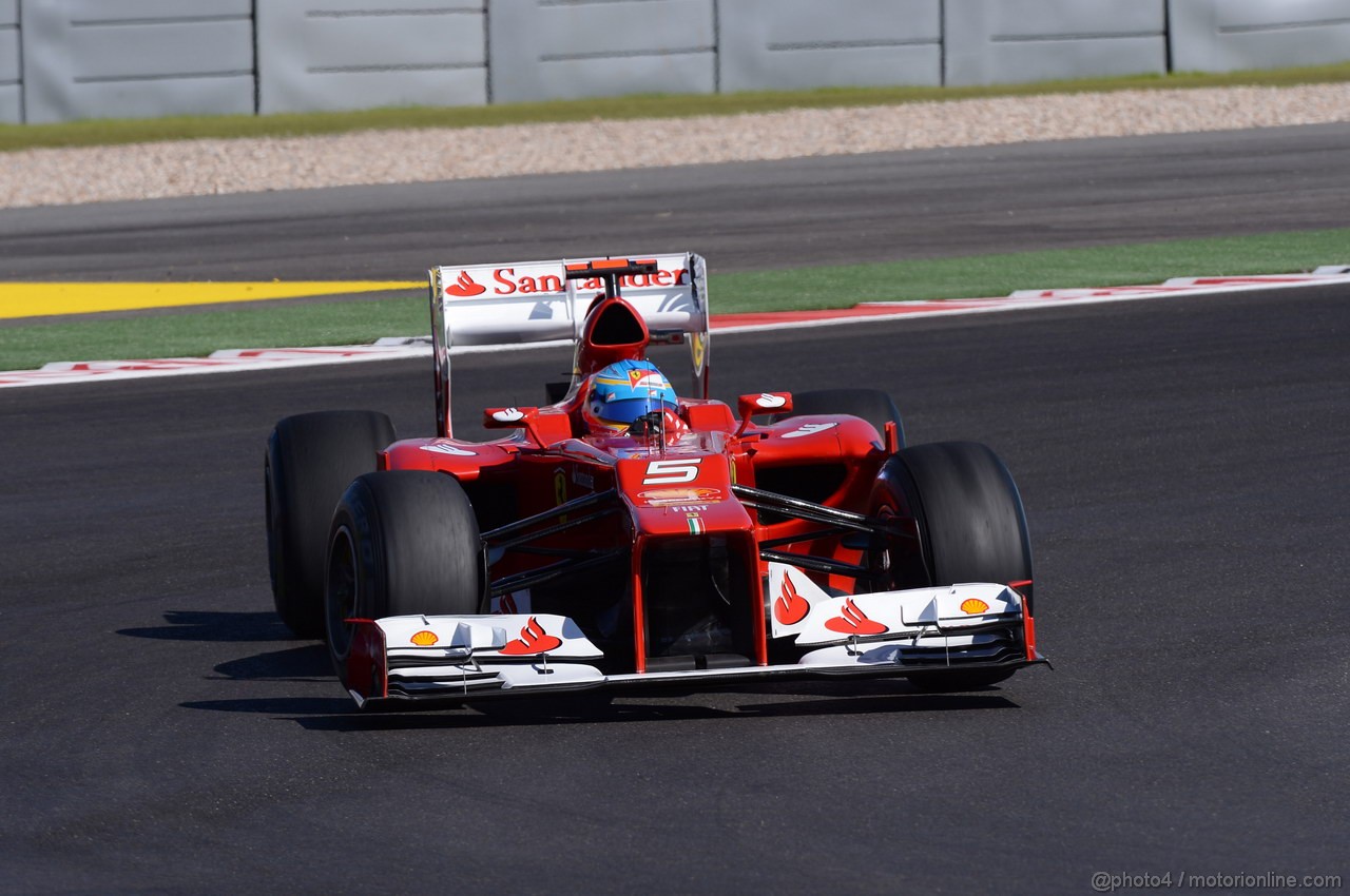 GP USA, 17.11.2012 - Qualifiche, Fernando Alonso (ESP) Ferrari F2012