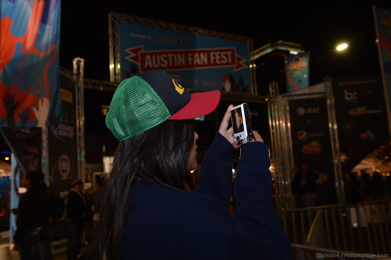 GP USA, 17.11.2012 - Atmosphere from Austin Fan Fest
