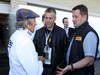 GP USA, 17.11.2012 - Matt LeBlanc (USA) Actor with Paul Hembery (GBR) Pirelli Motorspor Director e Jackie Stewart (GBR). 