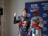 GP USA, 17.11.2012 - Qualifiche, Sebastian Vettel (GER) Red Bull Racing RB8 is celebrating the Pole Position