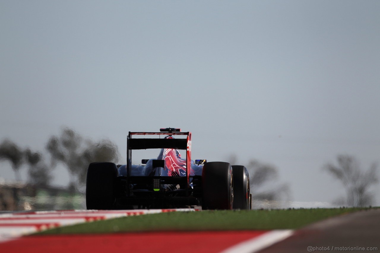 GP USA, 16.11.2012 - Free practice 1, Daniel Ricciardo (AUS) Scuderia Toro Rosso STR7
