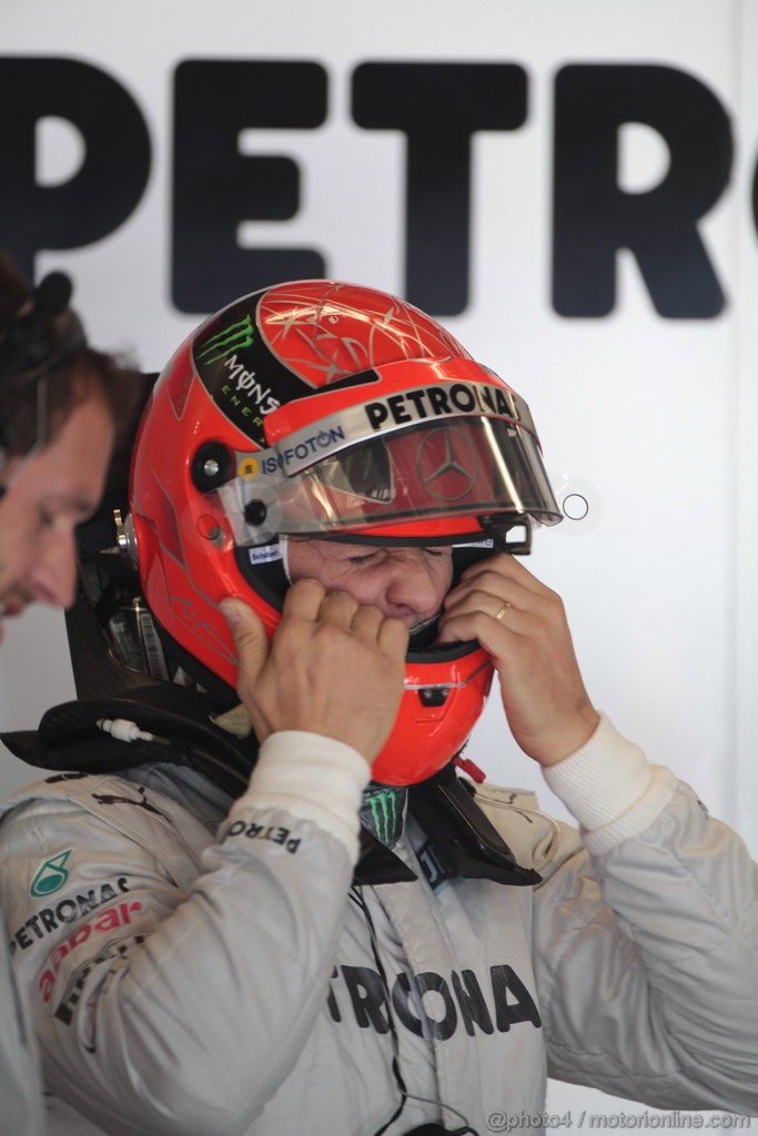 GP USA, 16.11.2012 - Free practice 2, Michael Schumacher (GER) Mercedes AMG F1 W03