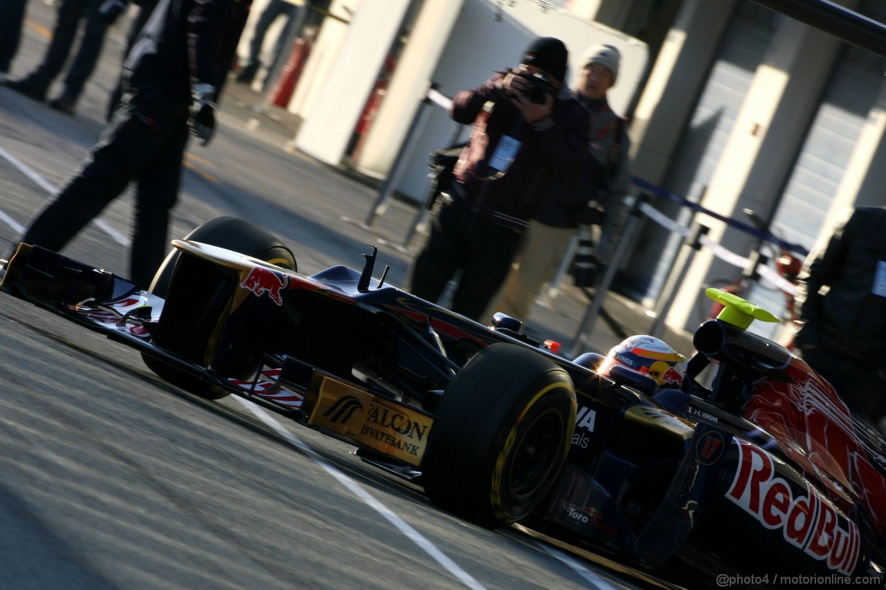 Jerez Test Febbraio 2012, 09.02.2012 Jerez, Spain,
Jean-Eric Vergne (FRA), Scuderia Toro Rosso    - Formula 1 Testing, day 1 - Formula 1 World Championship 