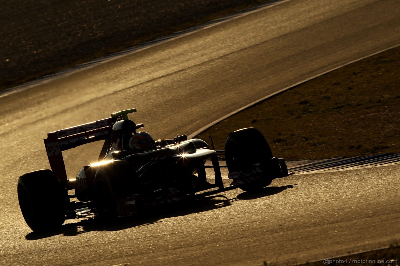 Jerez Test Febbraio 2012, 09.02.2012 Jerez, Spain,
Jean-Eric Vergne (FRA), Scuderia Toro Rosso    - Formula 1 Testing, day 1 - Formula 1 World Championship 