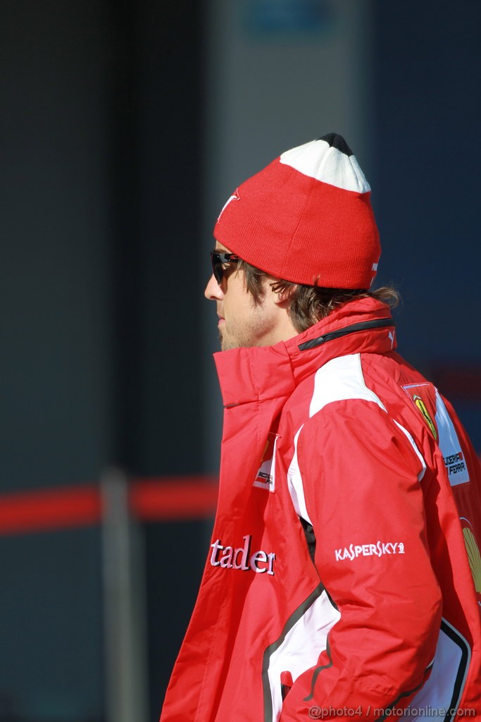 Jerez Test Febbraio 2012, 09.02.2012 Jerez, Spain,
Fernando Alonso (ESP), Ferrari   - Formula 1 Testing, day 1 - Formula 1 World Championship 
