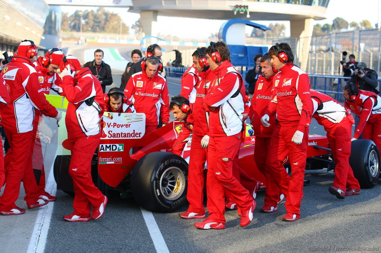 Jerez Test Febbraio 2012 MARTEDI