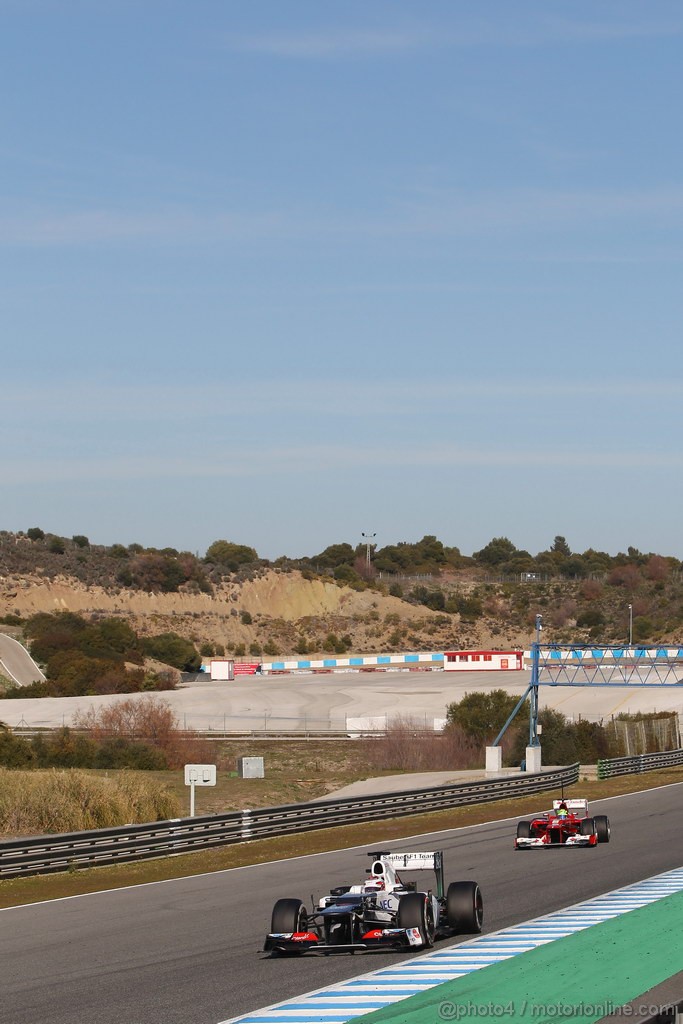 Jerez Test Febbraio 2012 MARTEDI