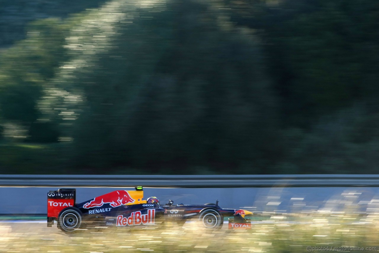 Jerez Test Febbraio 2012, 08.02.2012 Jerez, Spain,
Mark Webber (AUS), Red Bull Racing   - Formula 1 Testing, day 1 - Formula 1 World Championship 