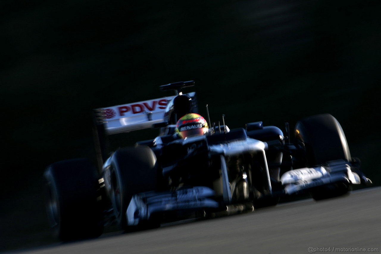 Jerez Test Febbraio 2012, 08.02.2012 Jerez, Spain,
Pastor Maldonado (VEN), Williams F1 Team   - Formula 1 Testing, day 1 - Formula 1 World Championship 