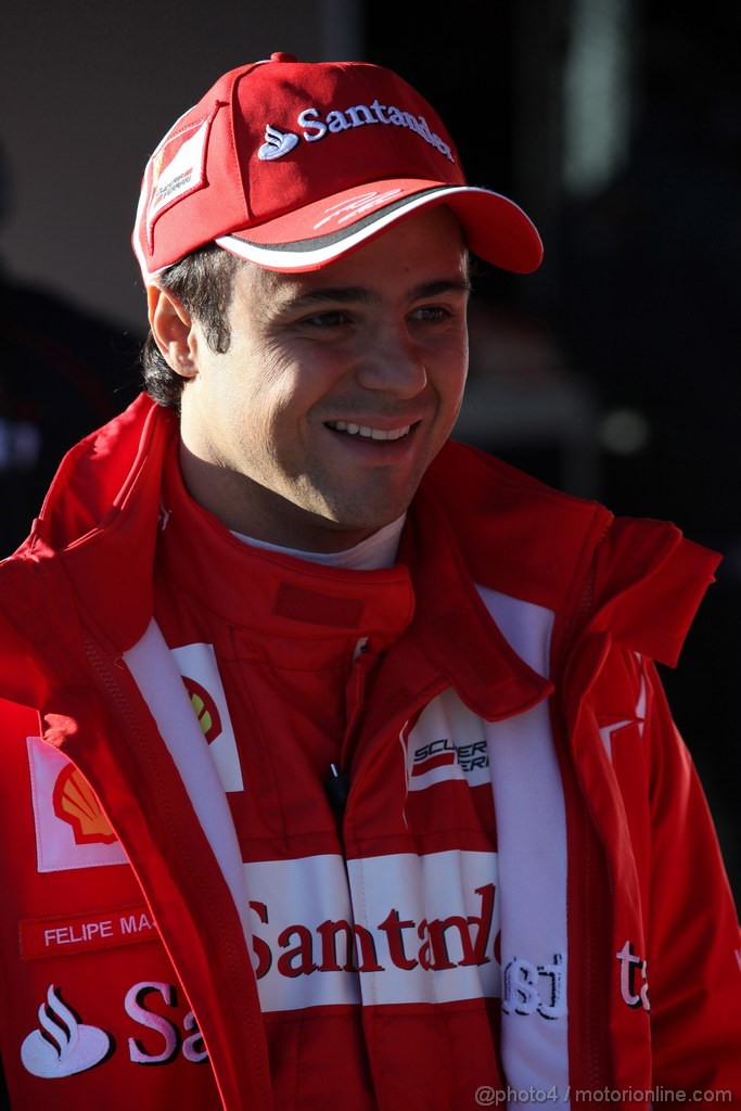 Jerez Test Febbraio 2012, 08.02.2012 Jerez, Spain,
Felipe Massa (BRA), Ferrari  - Formula 1 Testing, day 1 - Formula 1 World Championship 