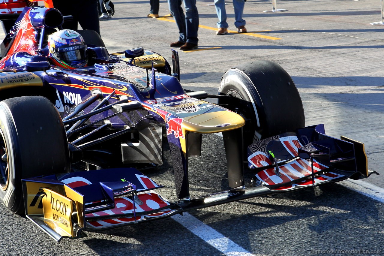 Jerez Test Febbraio 2012, 08.02.2012 Jerez, Spain,
Daniel Ricciardo (AUS), Scuderia Toro Rosso  - Formula 1 Testing, day 1 - Formula 1 World Championship 